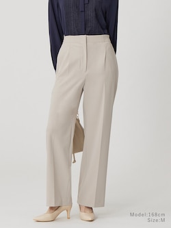 2025年春モデル ハイストレッチトリコットストレートパンツ