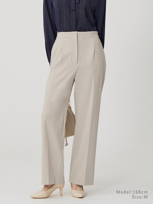 2025年春モデル ハイストレッチトリコットストレートパンツ