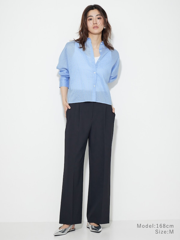 2025年春モデル ハイストレッチトリコットストレートパンツ