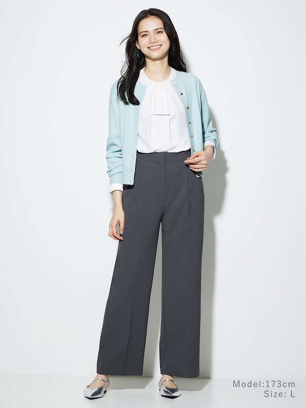 2025年春モデル ハイストレッチトリコットストレートパンツ