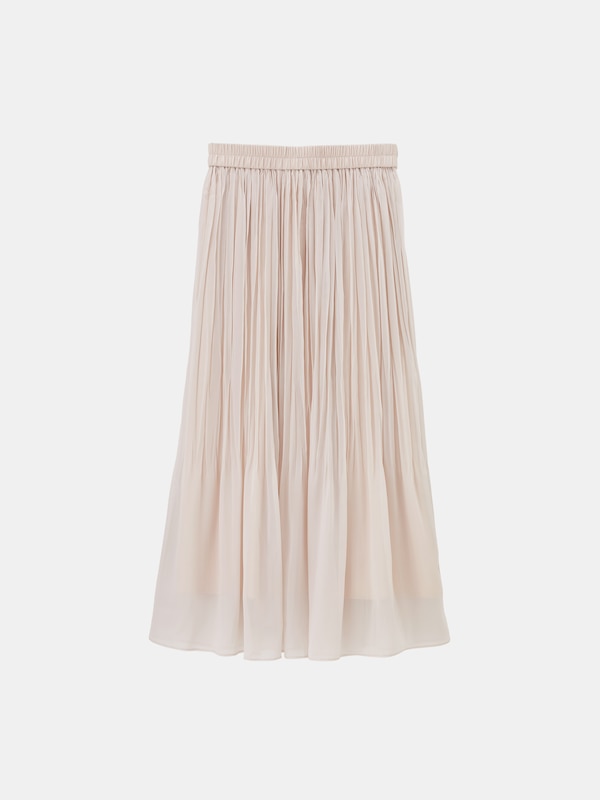 シアープリーツスカート