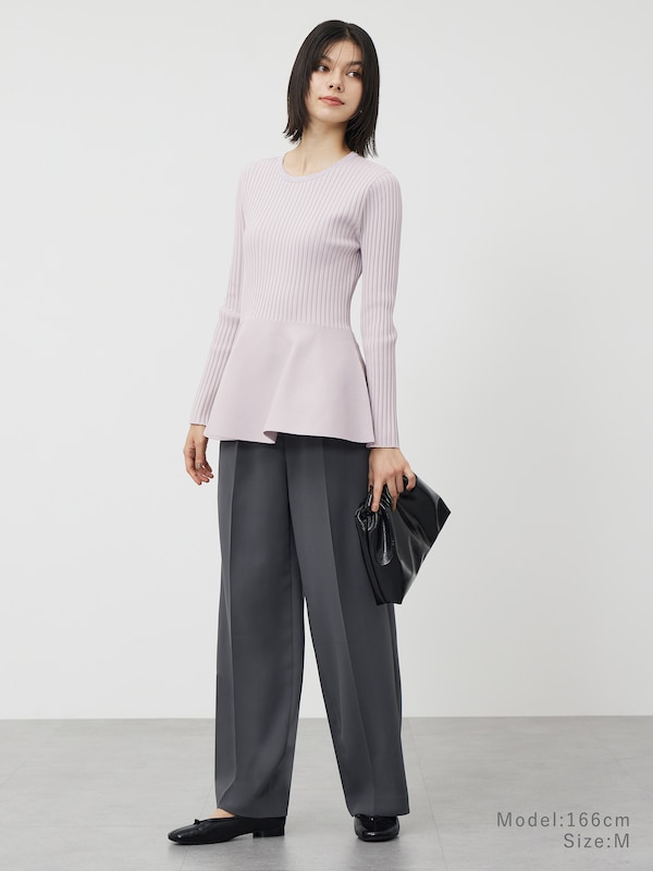 ワイドパンツ（ダブルクロス）