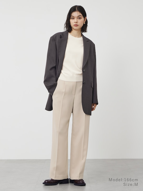 ワイドパンツ（ダブルクロス）