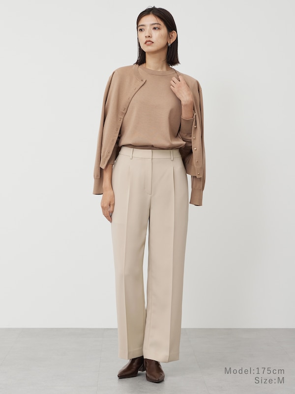 ワイドパンツ（ダブルクロス）