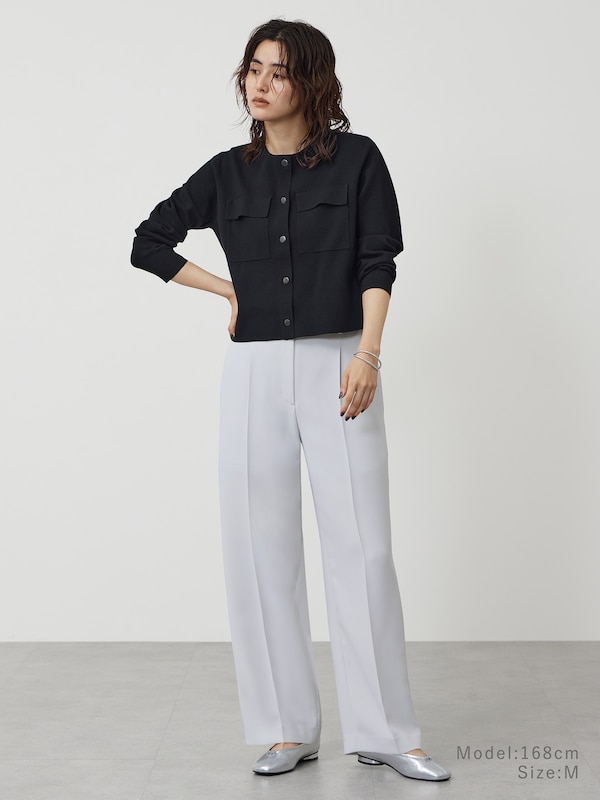 ワイドパンツ（ダブルクロス）