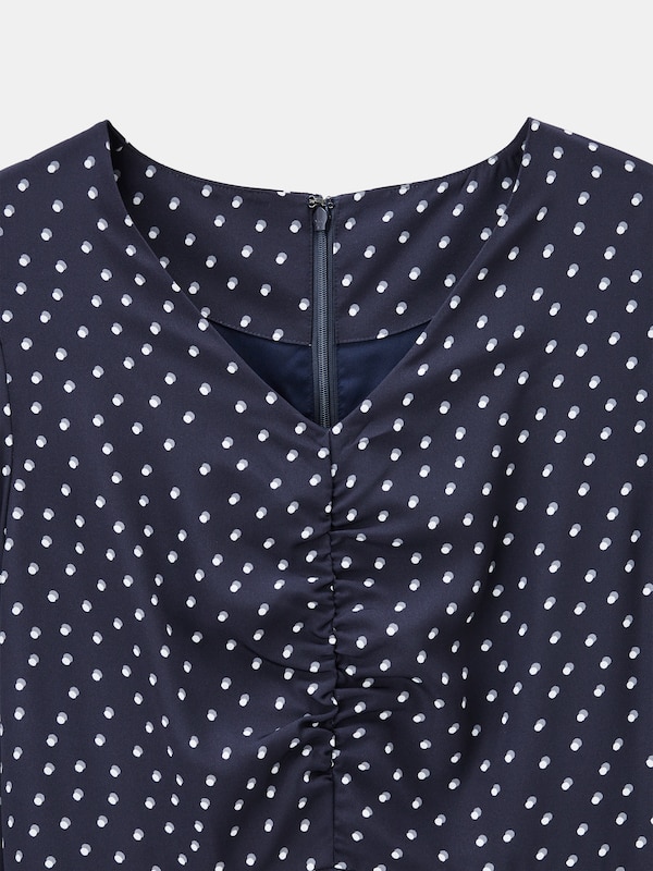 ドットプリントワンピース