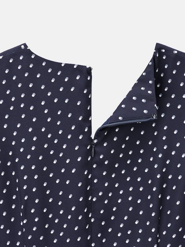 ドットプリントワンピース