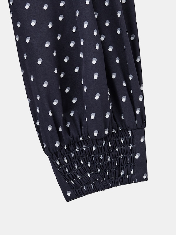 ドットプリントワンピース