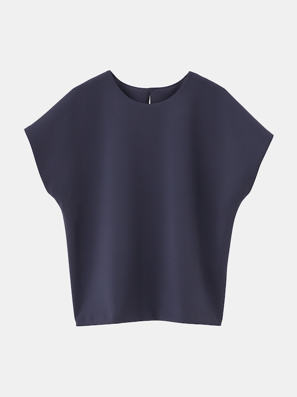 スキューバジャージーフレンチスリーブプルオーバー