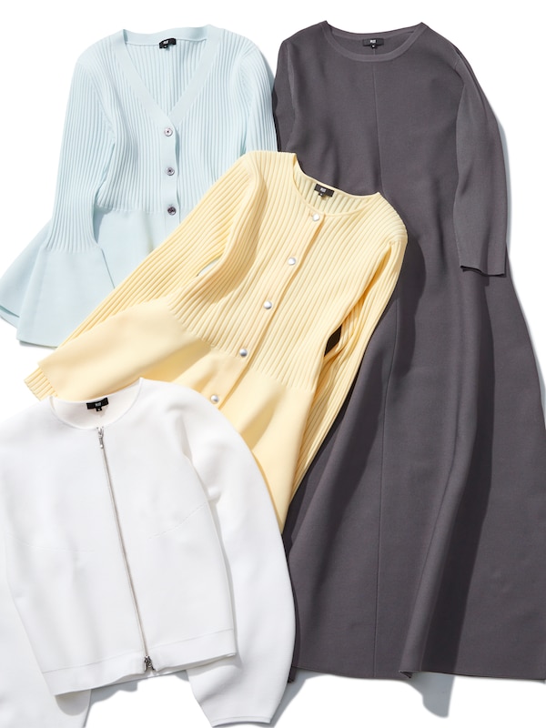 ホールガーメント®Aラインワンピース