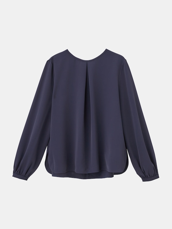 UVカットフロントタックTブラウス