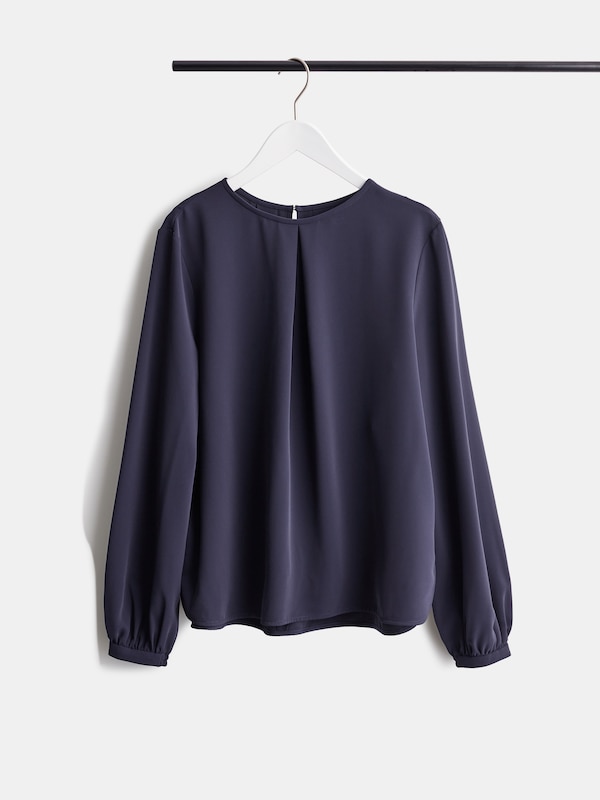 UVカットフロントタックTブラウス