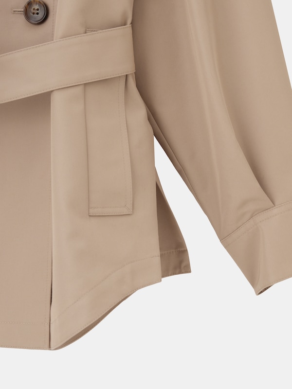 リラクシーショートトレンチコート