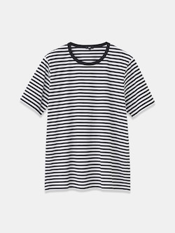 シルキーコットンクルーネックTシャツ（半袖）