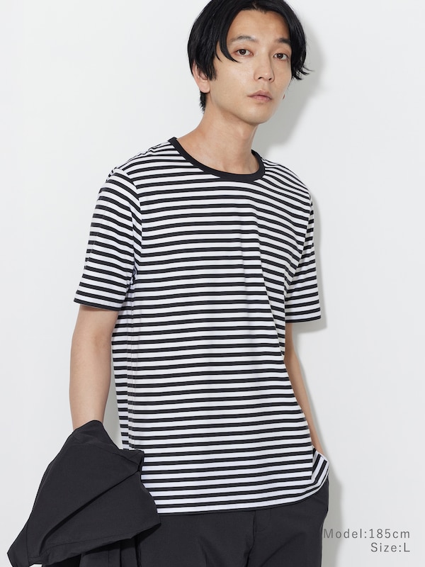 シルキーコットンクルーネックTシャツ（半袖）