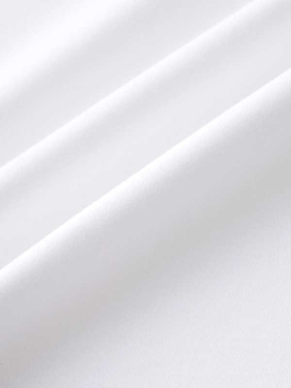 シルキーコットンクルーネックTシャツ（半袖）