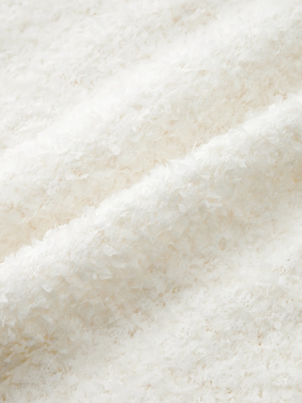 ニットツイードVネックベスト