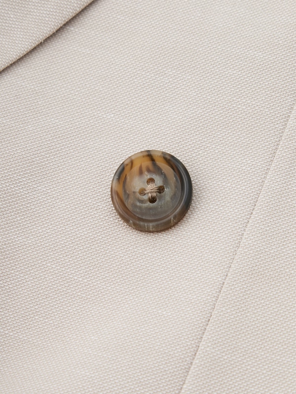 リネンブレンドダブルジャケット