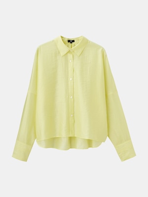 シアークロップドシャツ