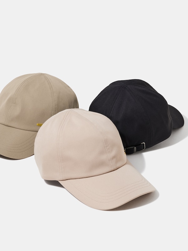 メタルパーツ付きキャップ