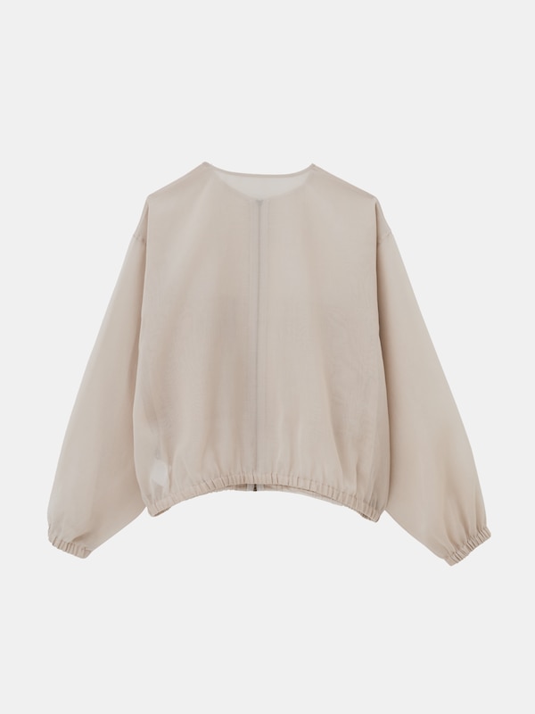 シアーオーガンジーブルゾン