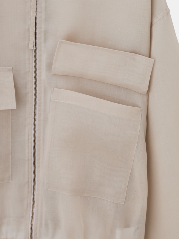 シアーオーガンジーブルゾン