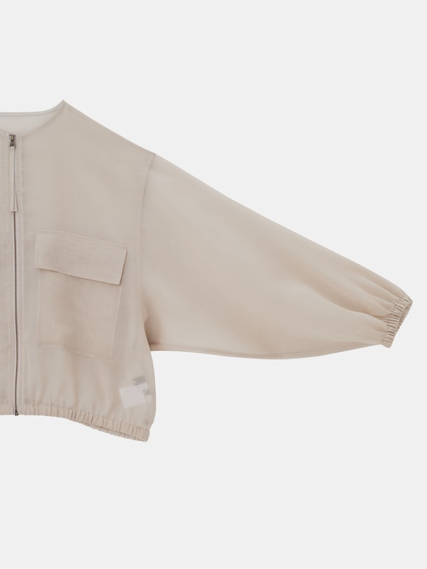 シアーオーガンジーブルゾン