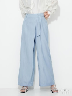 シャンブレーラップパンツ