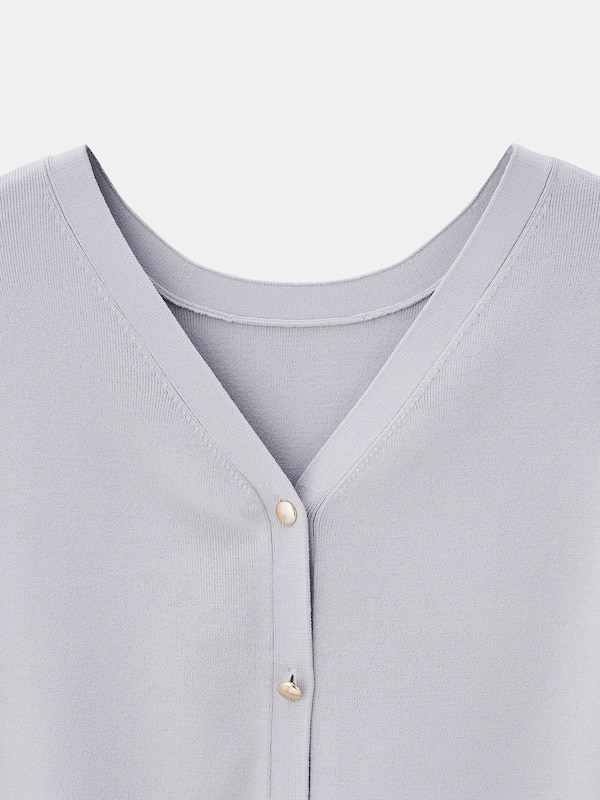 UVカットレーヨンブレンド2WAYカーディガン