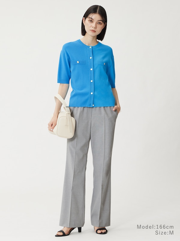 UVカットレーヨンブレンドカーディガン