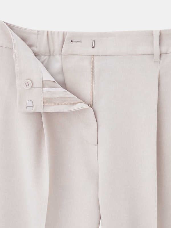 【丈長め】プレミアムオックステーパードパンツ