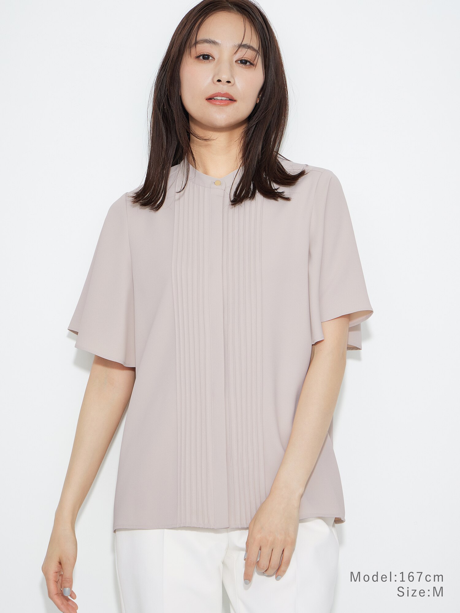 本日発送！GWお値下げ！新品！PLST★Ｌ★シアーオーガンジープルゾン★ホワイト ZANONE (ザノーネ) CHIOTO KYOTO (キョウト キョート) 810740