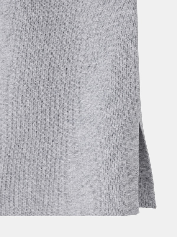 コットンアセテートブレンドフレンチスリーブセーター