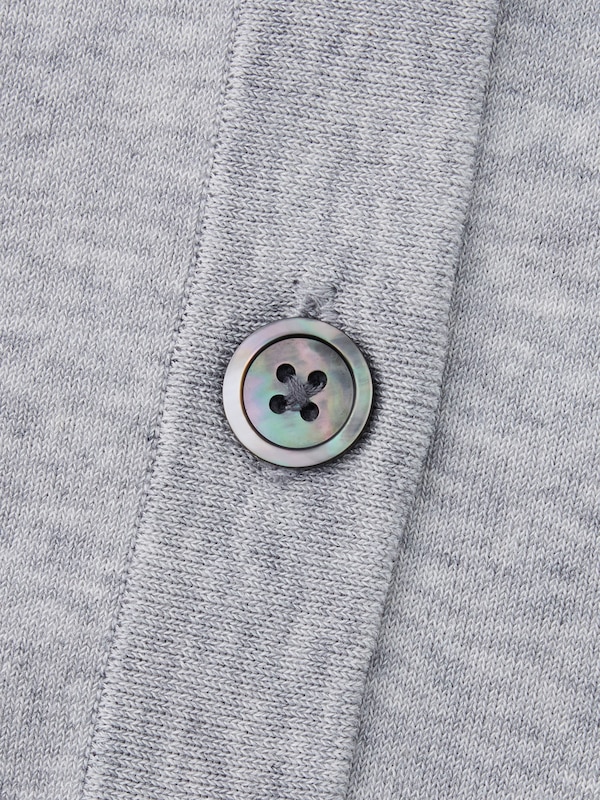 コットンアセテートブレンドリラックスカーディガン