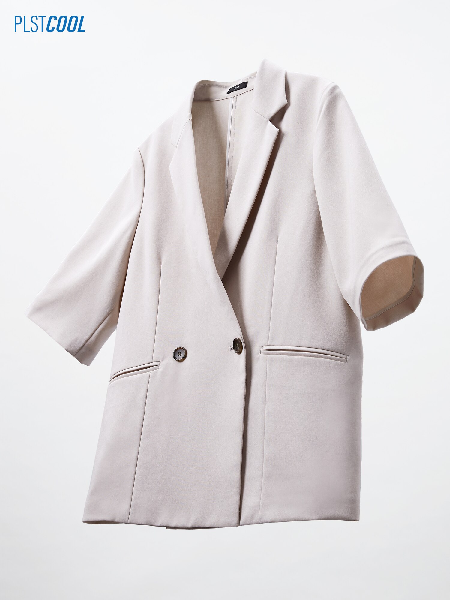 ⭐︎美品⭐︎ プラステ　半袖　ハーフスリーブジャケット PLST(プラステ)公式 | プレミアムオックスハーフスリーブジャケット