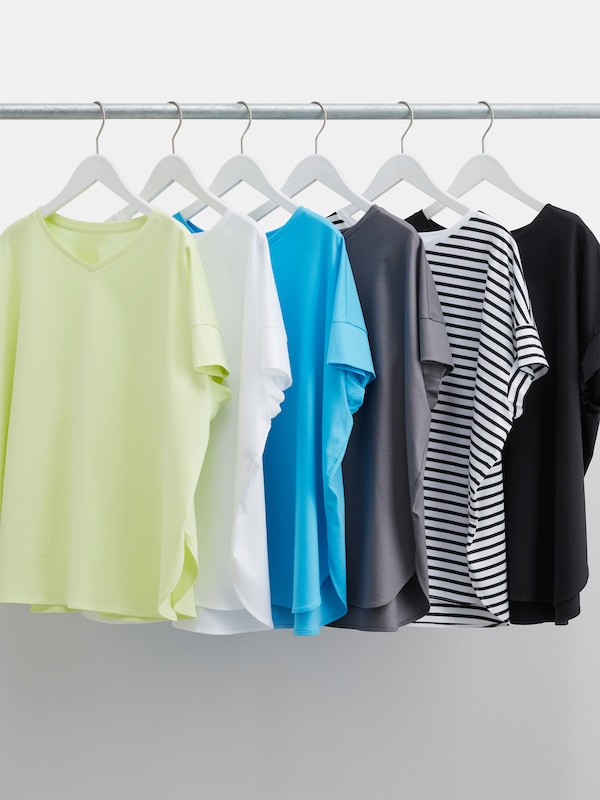 グロスジャージーボクシーTシャツ