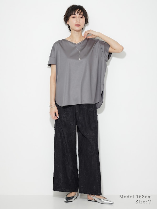 グロスジャージーボクシーTシャツ