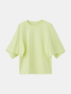 グロスジャージーハンカチーフスリーブTシャツ