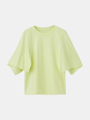 グロスジャージーハンカチーフスリーブTシャツ