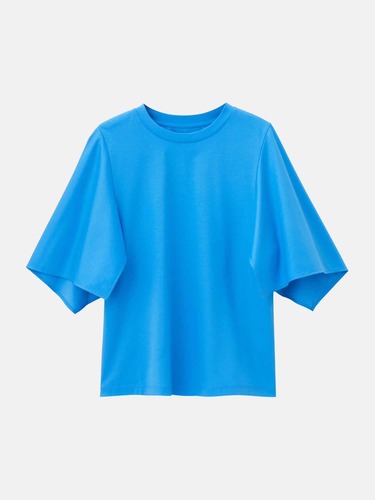 PLST(プラステ)公式 | グロスジャージーハンカチーフスリーブTシャツ
