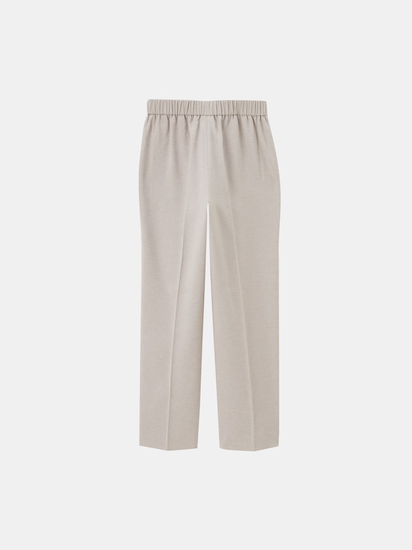 メタルボタンバンドカラーシャツパンツセットアップ