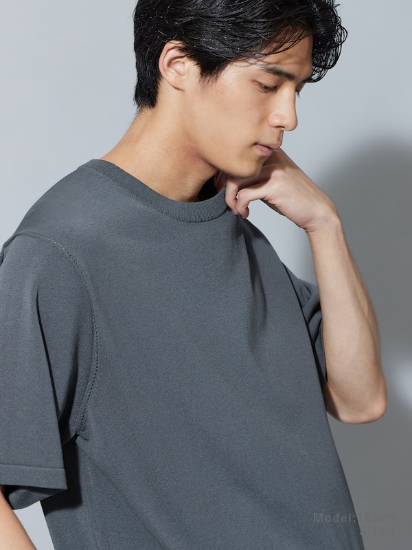 ウォッシャブルニットTシャツ