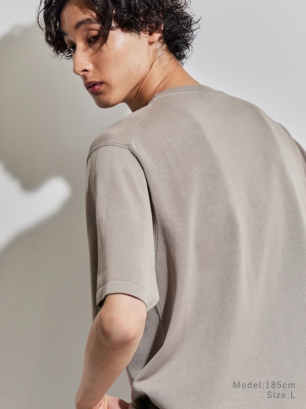 ウォッシャブルニットTシャツ