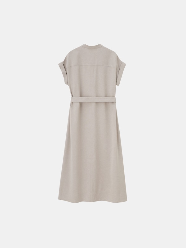 ダブルポケットシャツワンピース