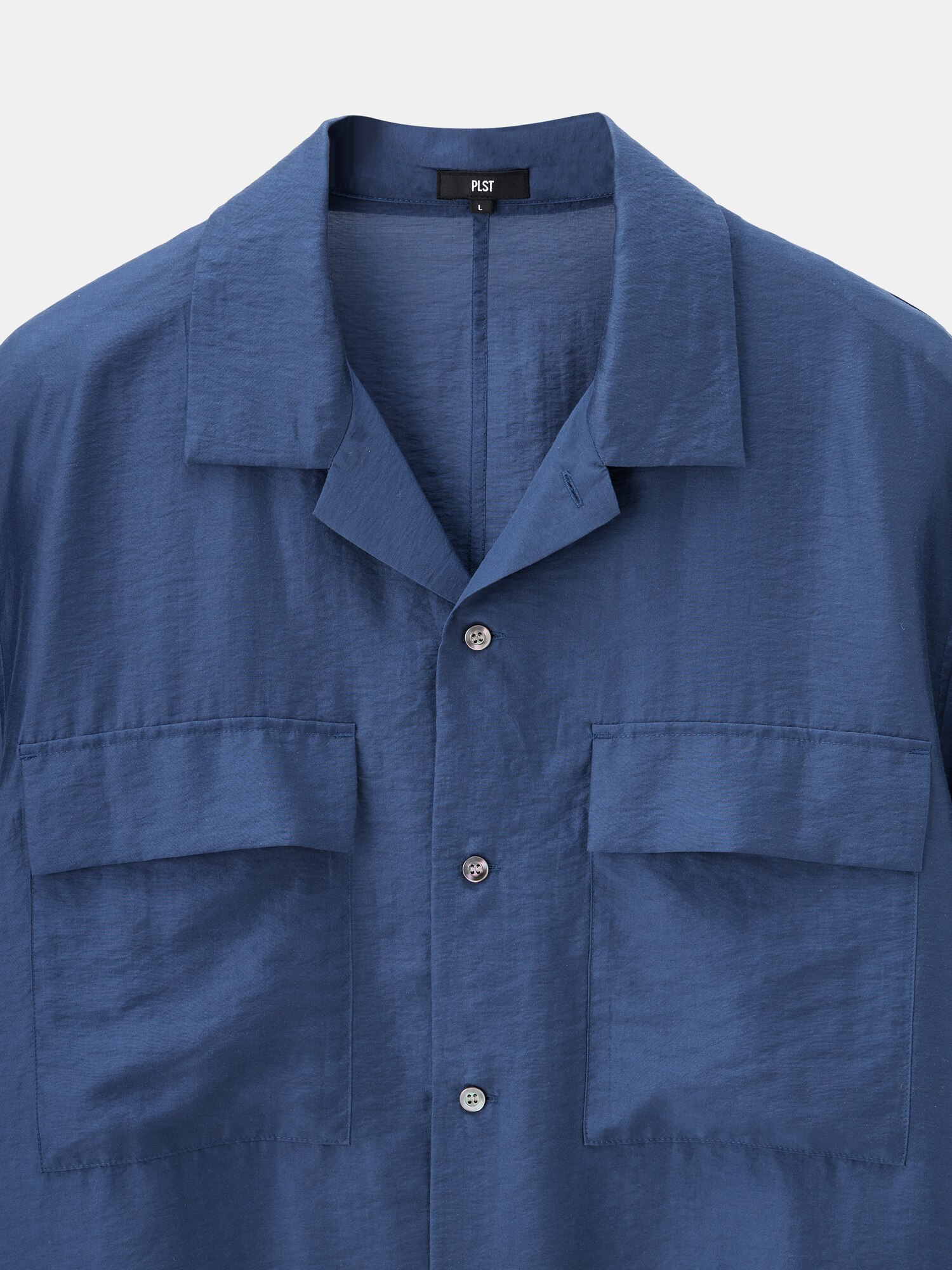 PLST(プラステ)公式 | シアーオープンカラーシャツ