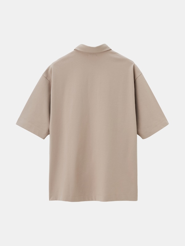 ストレッチコットンブレンドリラックスフィットポロ