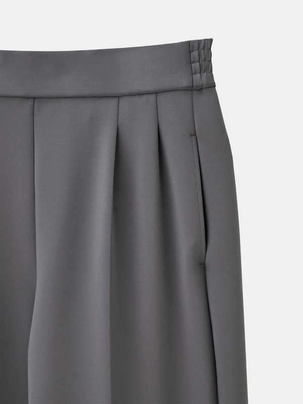 スキューバジャージー2タックワイドパンツ