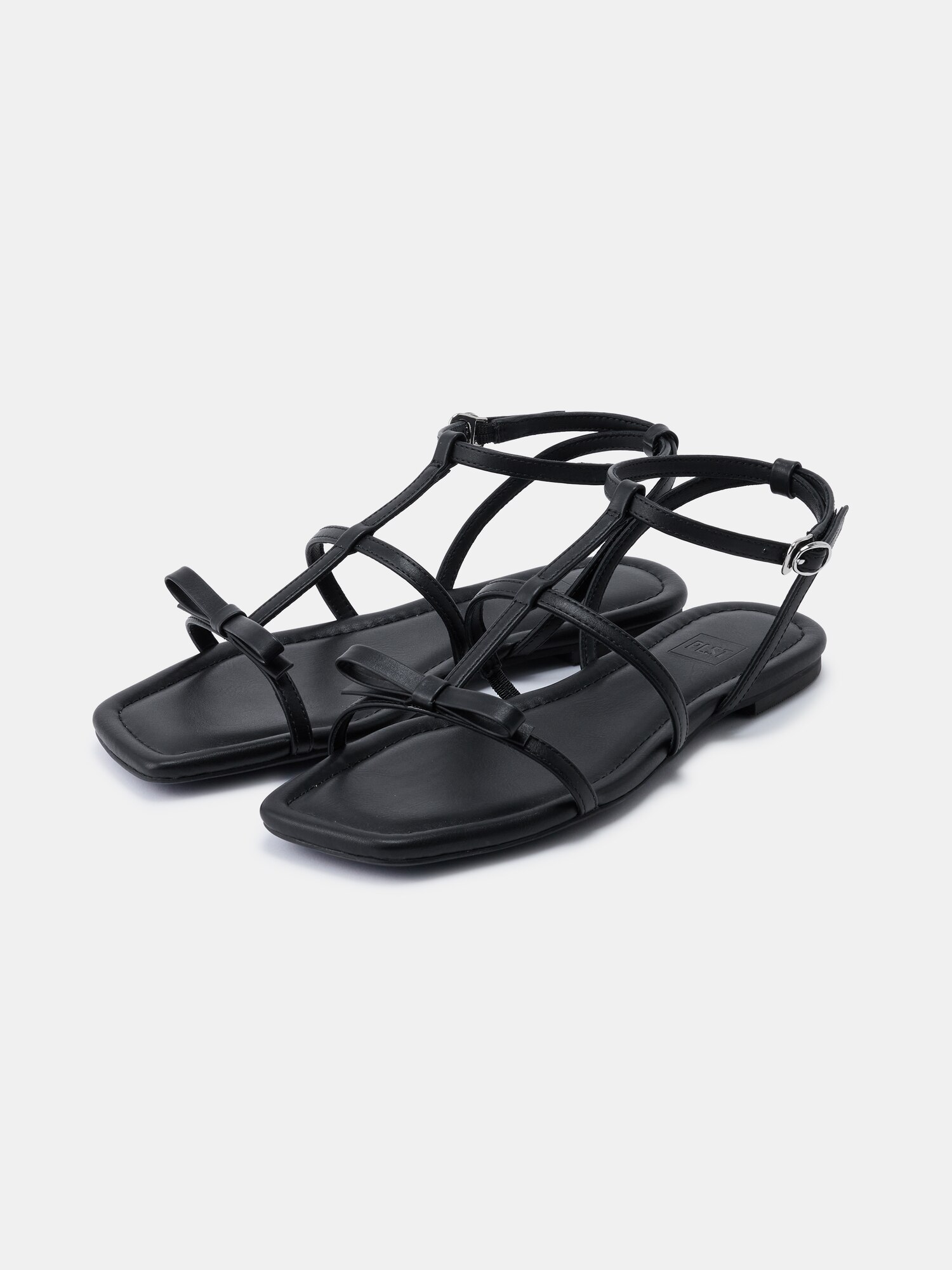 fb■8cm ナローストラップ リボンサンダル PLST(プラステ)公式 | ナローストラップリボンサンダル