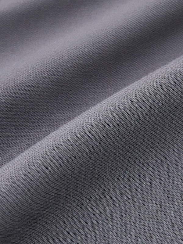 バンドカラーパネルスリーブシャツ