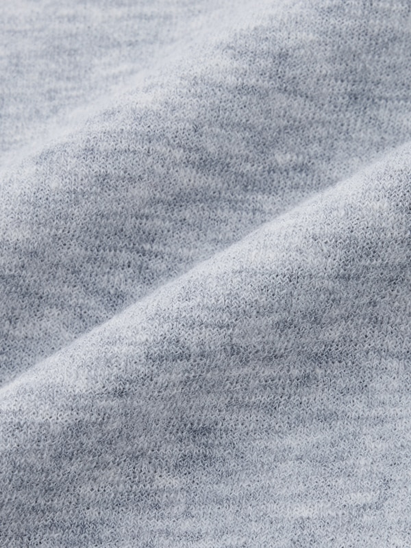 リネンブレンドポロセーター